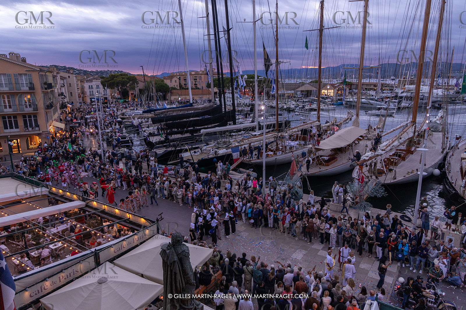 02 10 2025, Saint-Tropez (FRA), Les Voiles de SAint-Tropez 2025, Défilé des équipages