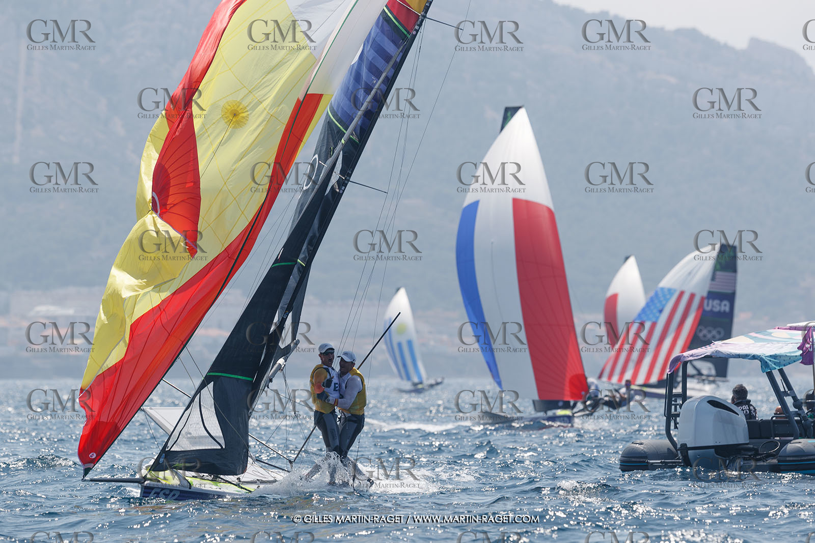 02 08 2024, Marseille (FRA), Paris 2024 Olympic Games, Sailing, Race Day 5,