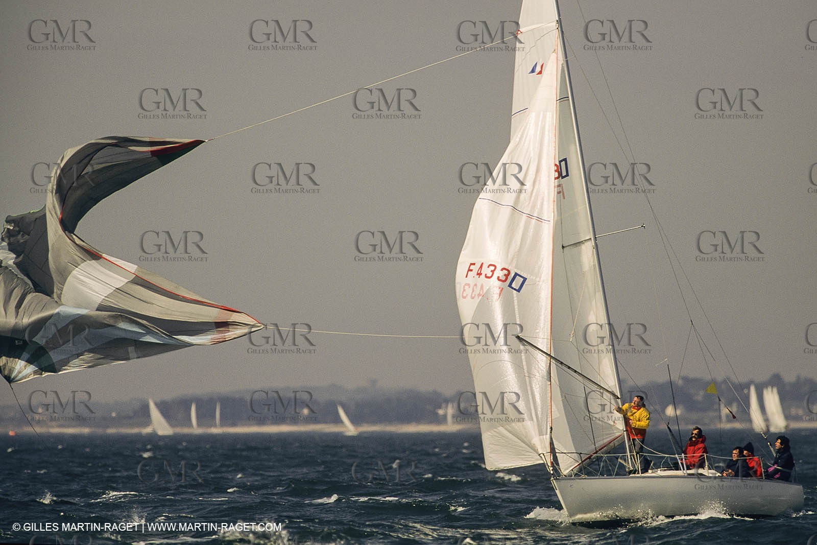 Sailing, Yacht Racing, Spi Ouest France, La Trinité sur mer (Britanny)