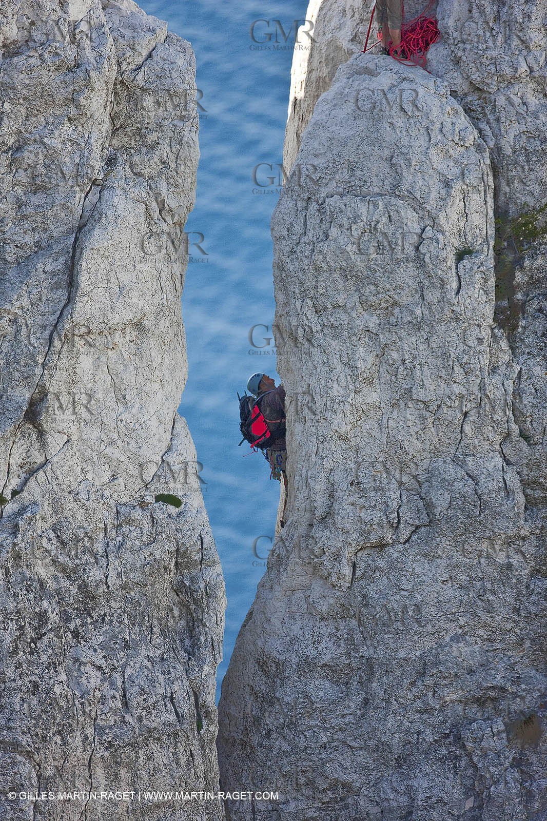 30 04 2009 - Marseille (FRA, 13) - Les Calanques - La Grande Candelle - Arrête de Marseille