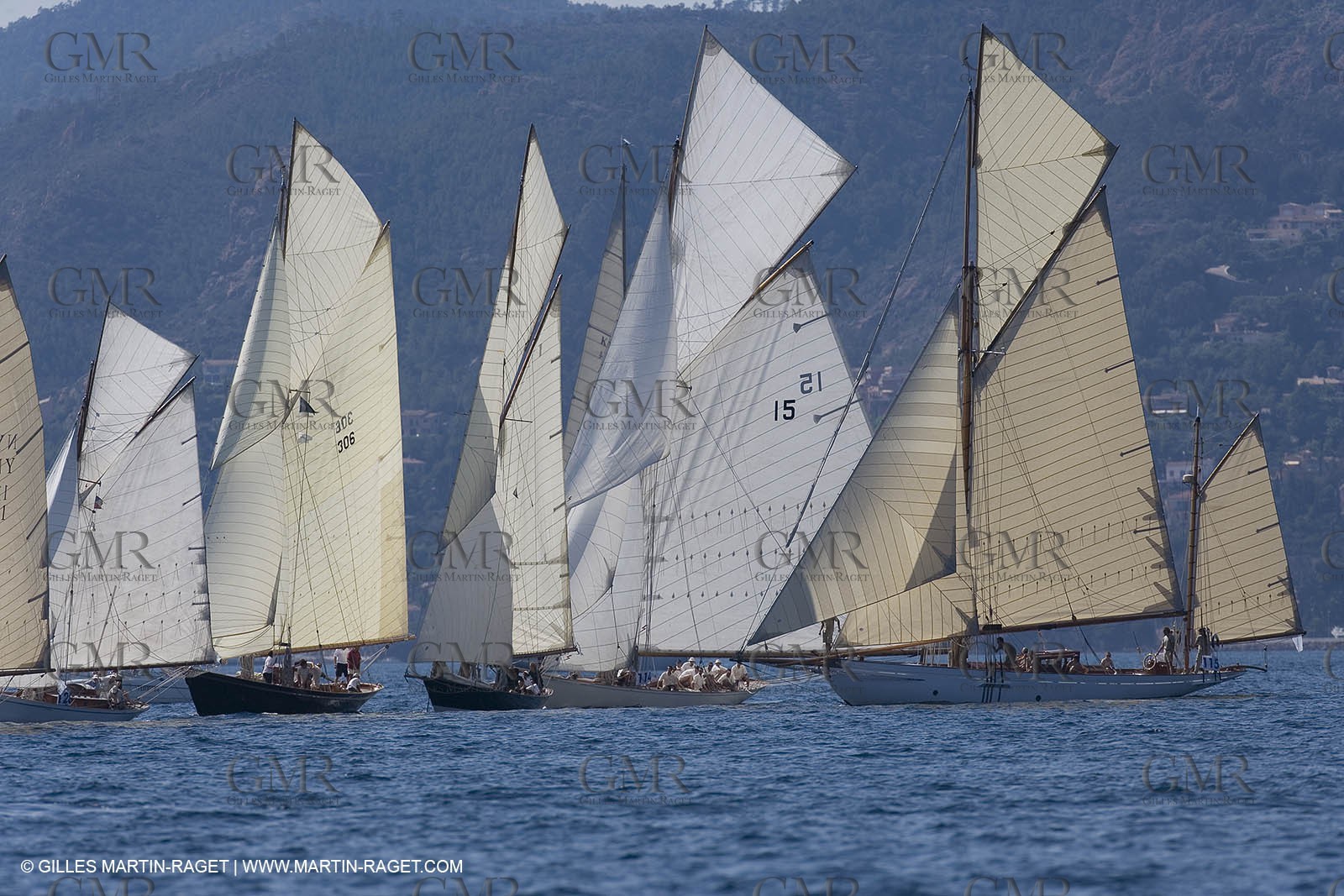 Sailing, Classic yachts, Regates Royales Cannes 2006