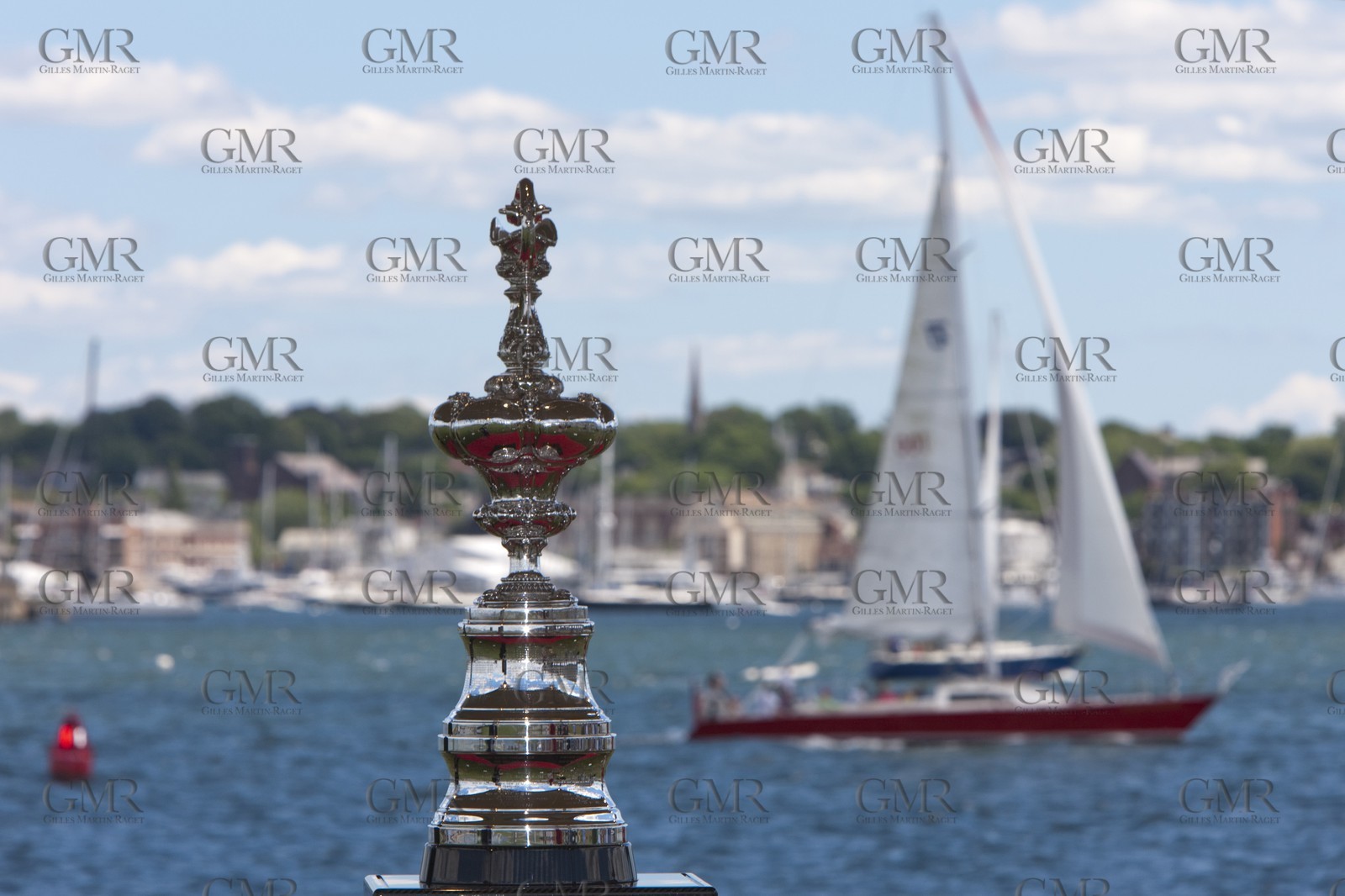 01 07 2010 - Newport (USA,RI) - 33rd America's Cup - BMW ORACLE Racing - East Coast Victory Tour - Day 4