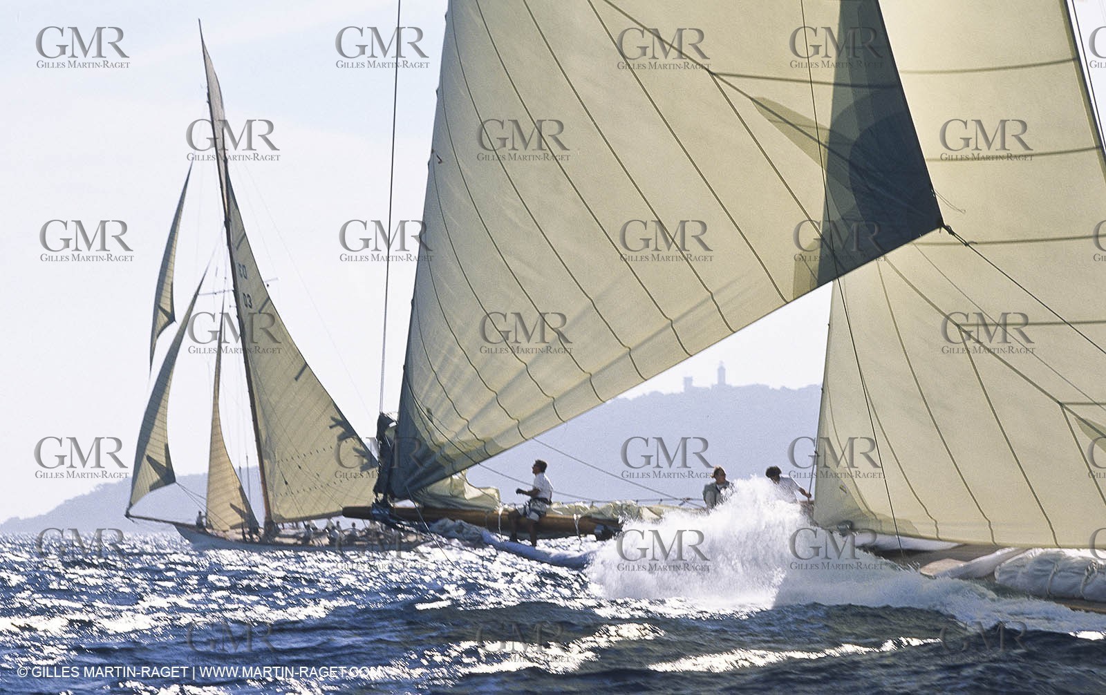 Sailing, Classic yachts, Voiles de Saint-Tropez 2003