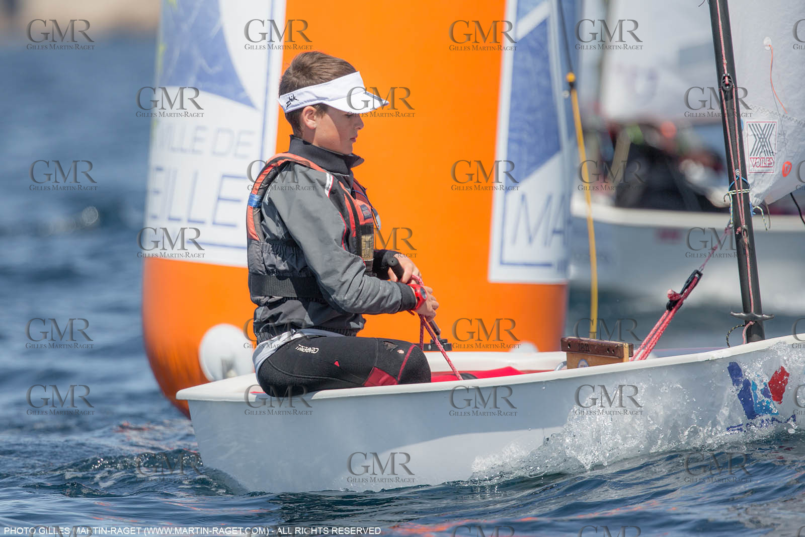 14 04 2016, Marseille (FRA,13), SNIM Dériveurs, Coupe Internationale de Printemps Optimist, Day 4