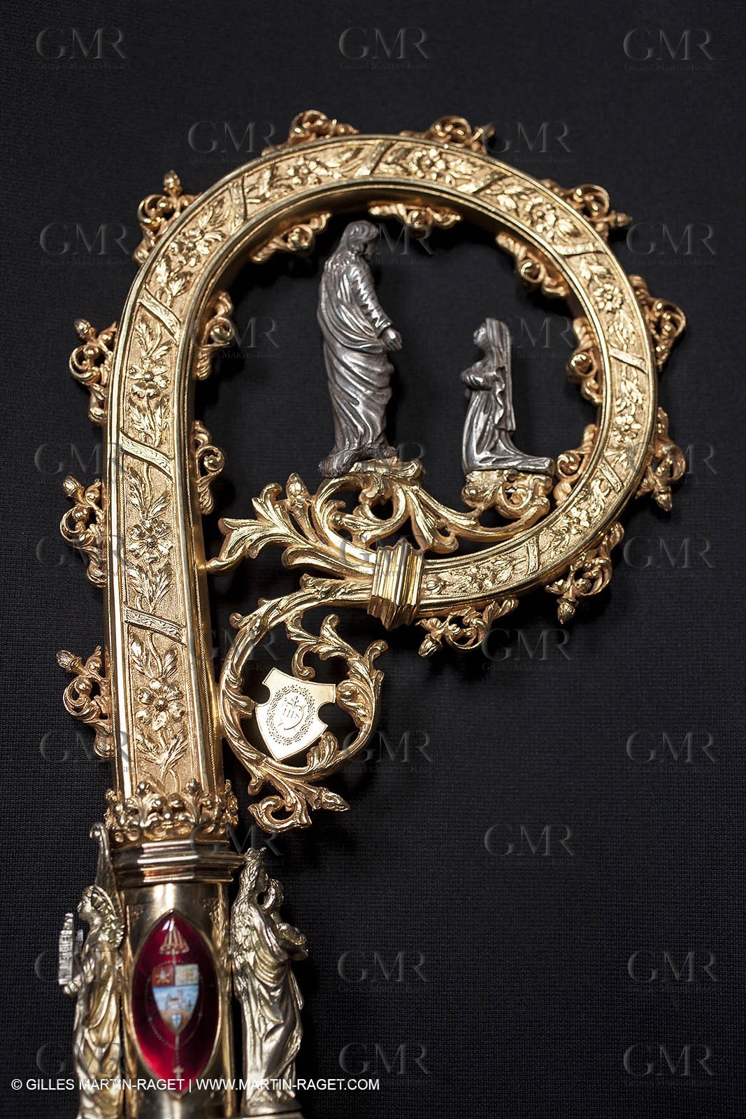 04 02 2013 - Marseille(FRA,13), Notre Dame de la Garde,liturgical silverware