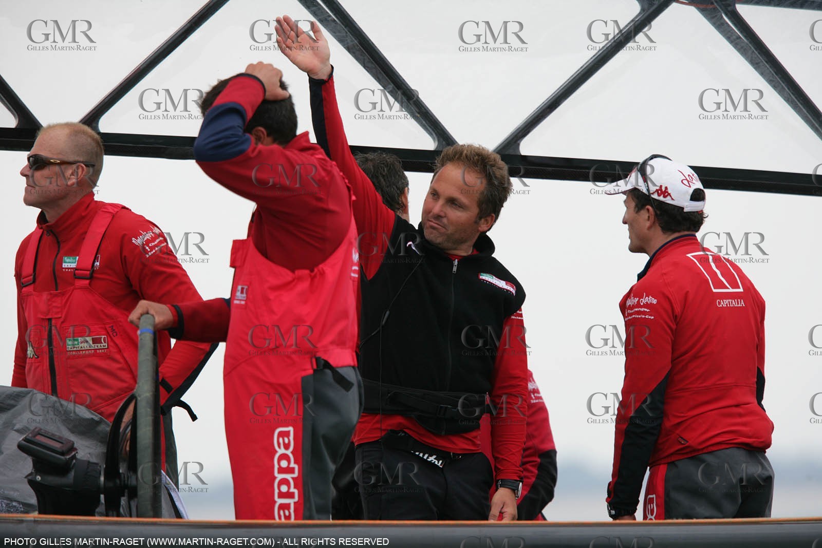 26 04 2007-Valencia (Spain)- 32nd America's Cup - Louis Vuitton Cup - RR1 - Day 11 - BMW ORACLE Racing