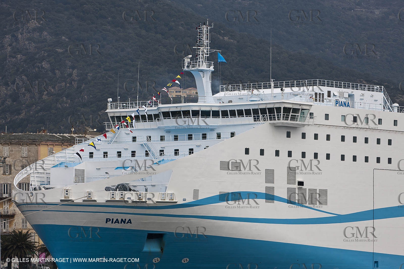 01-31-12   Marseilles (FRA,13) Bastia (FRA,Corsica)   Launching cruising trip and Christening ceremony of PIANA, last ferry ship from La Meridionale