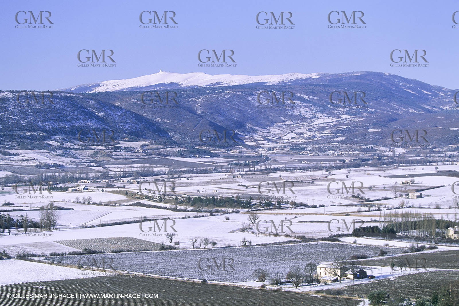 France, Provence, Lubéron, Haute ProvencePlateau de Sault, Mont Ventoux