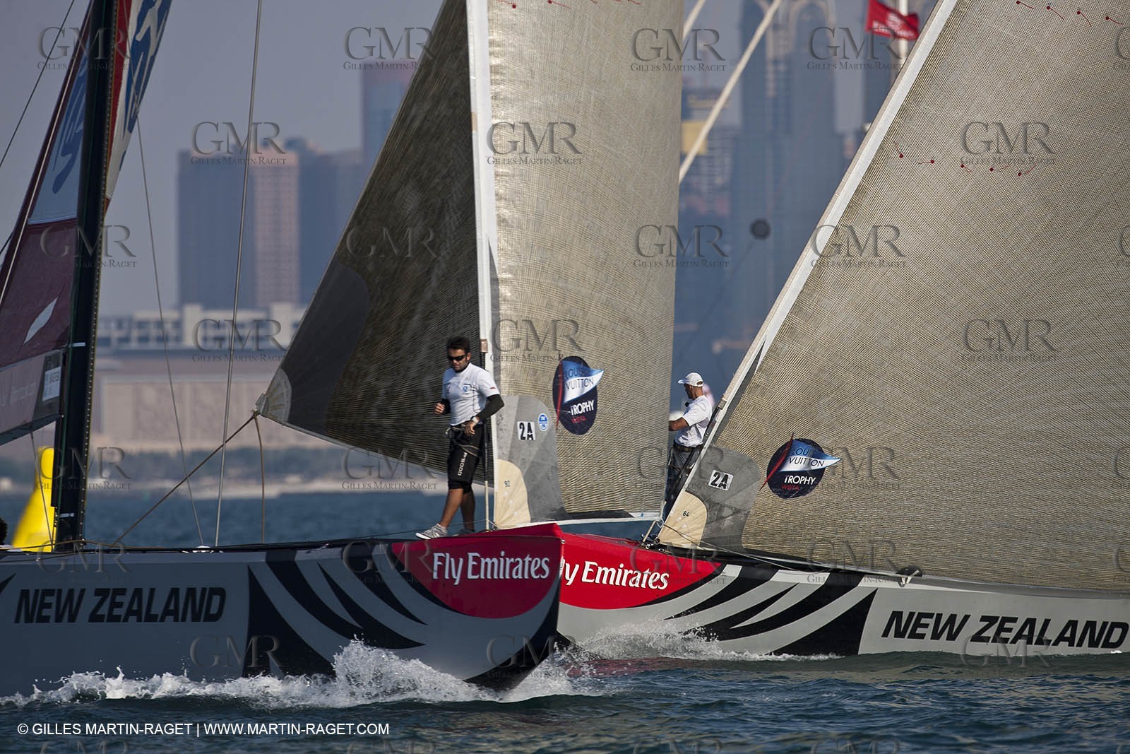 21 11 2010 - Dubai (UAE) - Dubai Louis Vuitton Trophy -  Round 2 - BMW ORACLE Racing