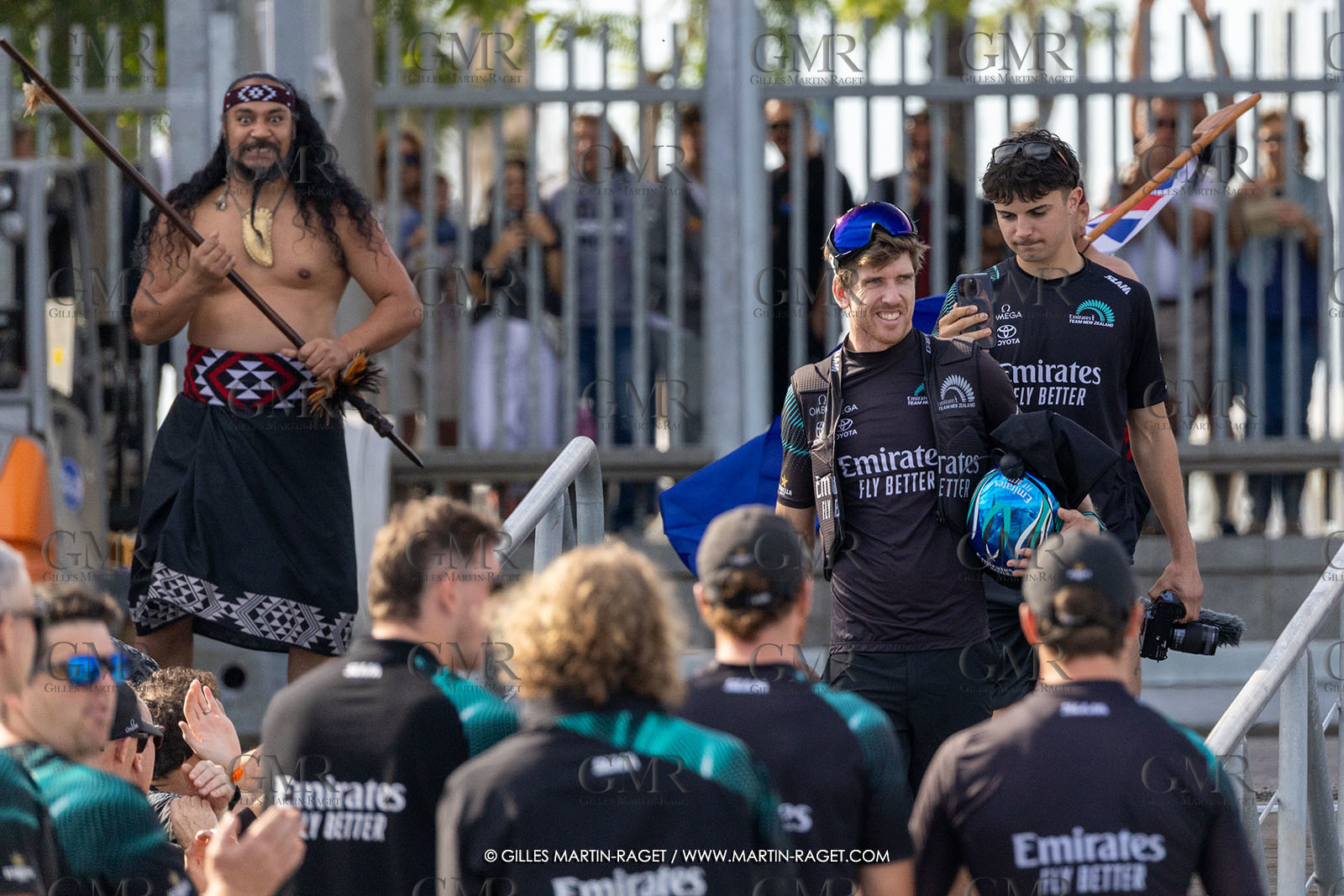 19 10 2024, Barcelona (ESP), Louis Vuitton 37th America's Cup, Final Match, Race Day 6, Dock out