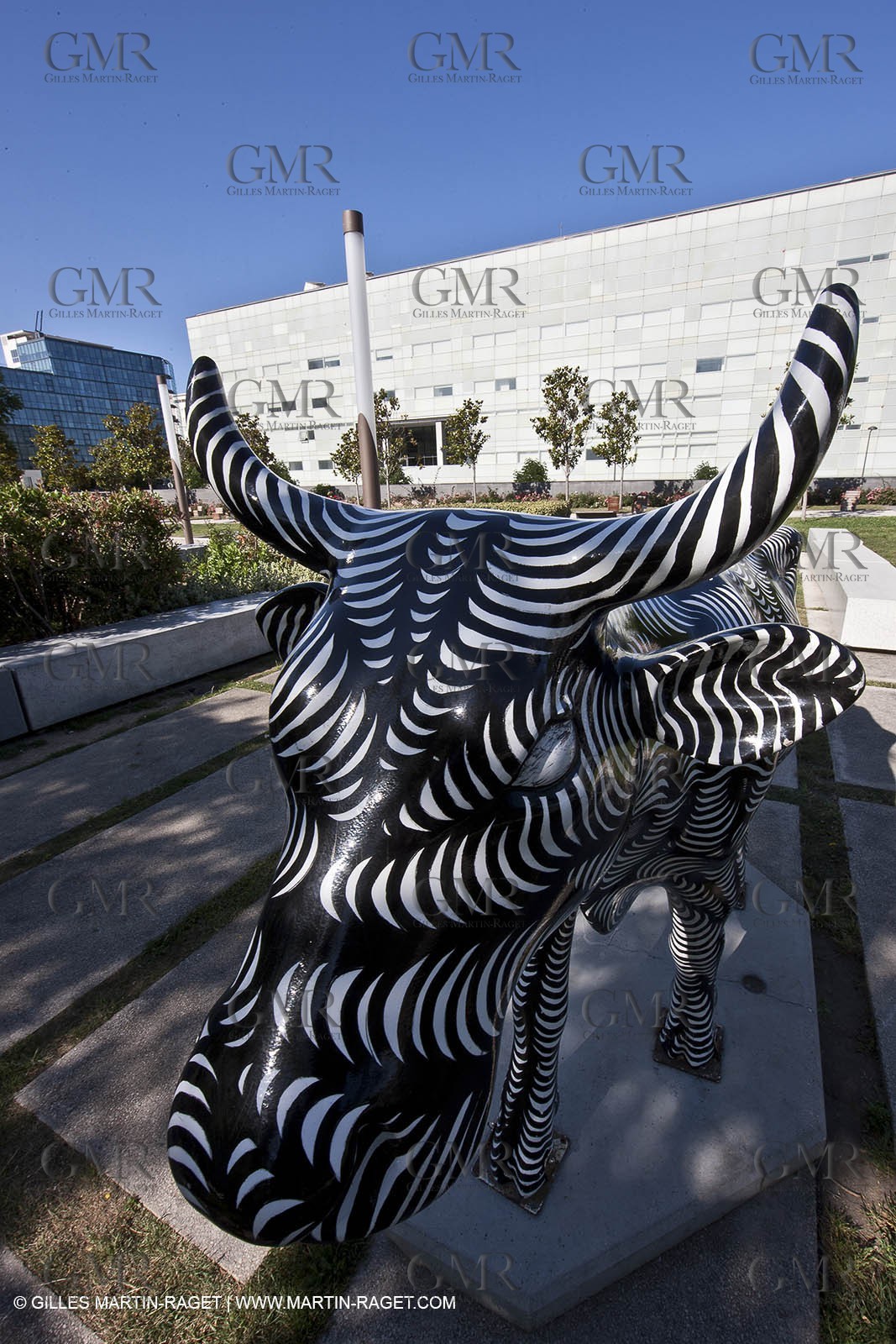 09 06 2012 - Marseille (FRA,13) - Euromeditérranée neighborood - Departemental archives Builgin Gaston Deferre
