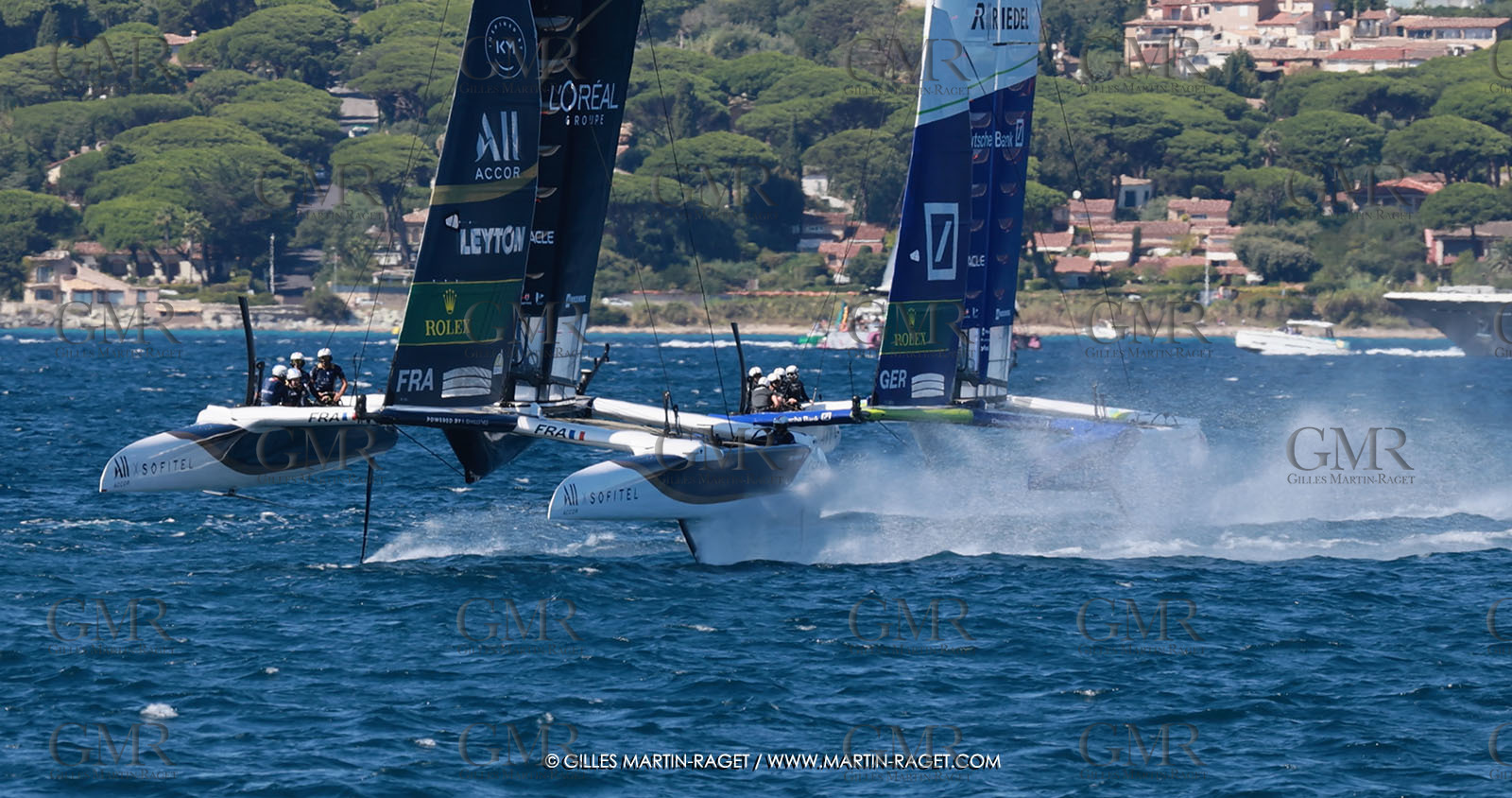 10 09 2025, Saint-Tropez,(FRA), Rockwool SailGP France Saint-Tropez, Race Day 1