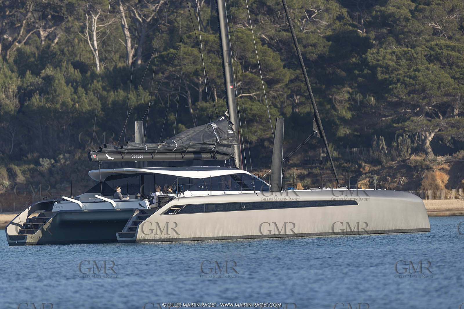 16 02 2019, Porquerolles (FRA,83), Gunboat 68 sail testing  3