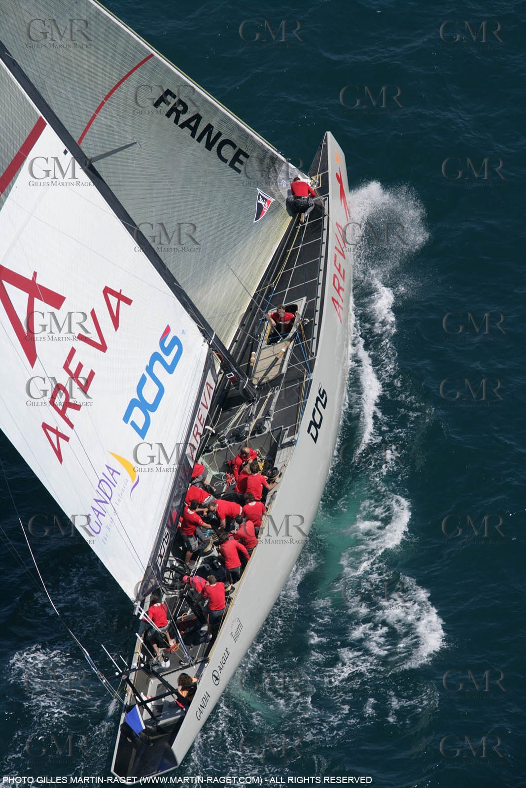 09 05 2007-Valencia (Spain)- 32nd America's Cup - Louis Vuitton Cup - RR2 - Day 11 - BMW ORACLE Racing