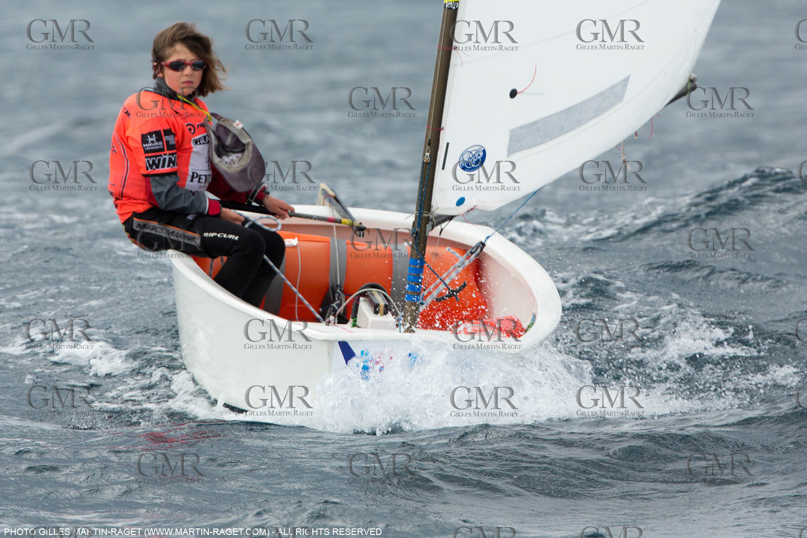 15 04 2016, Marseille (FRA,13), SNIM Dériveurs, Coupe Internationale de Printemps Optimist, Final Day