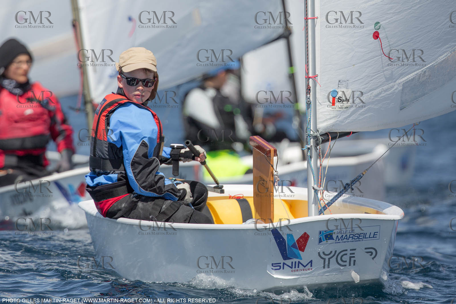 14 04 2016, Marseille (FRA,13), SNIM Dériveurs, Coupe Internationale de Printemps Optimist, Day 4
