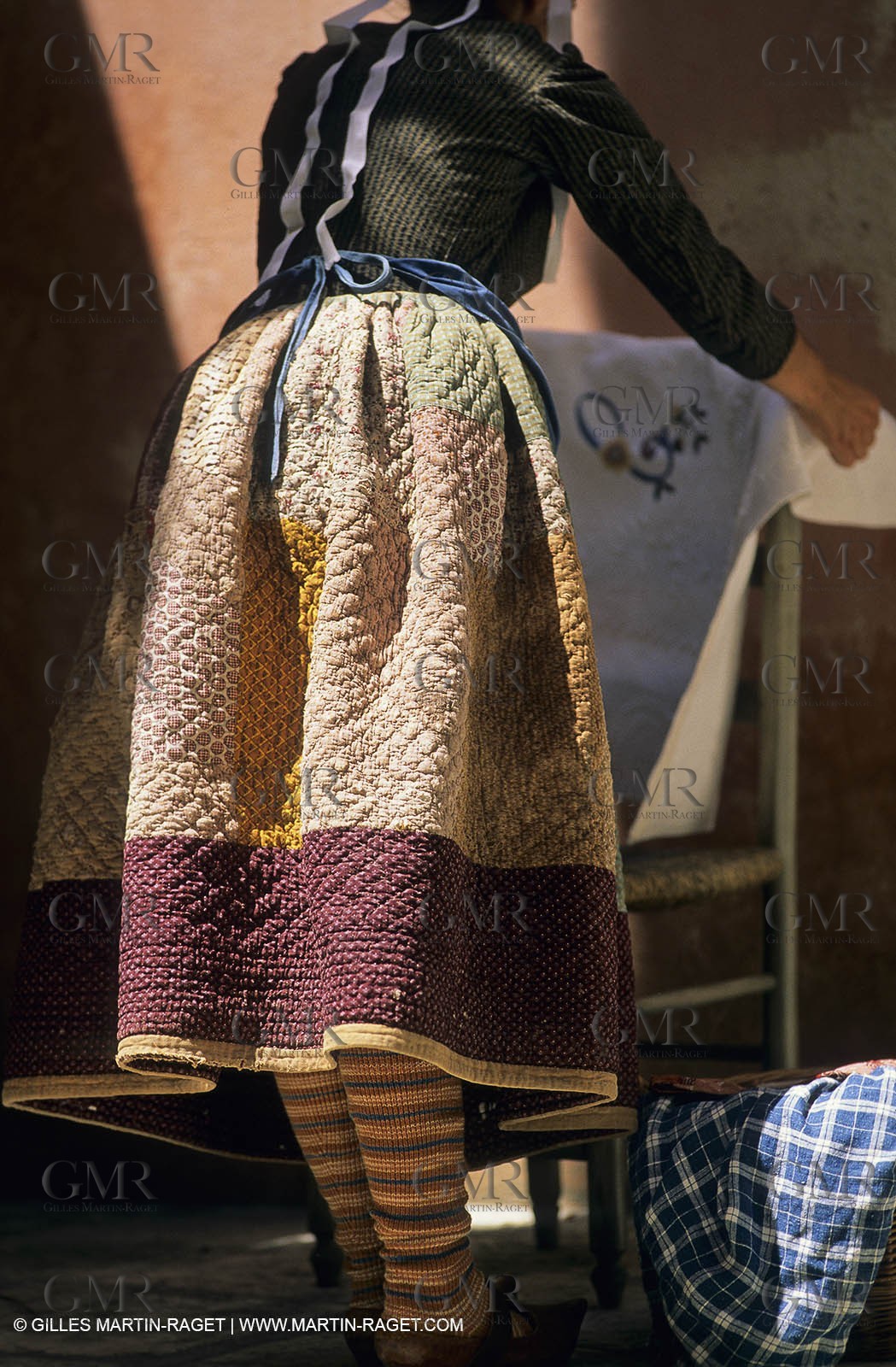 Boutis - Piqués - costumes provençaux - Musée Souleïado - Tarascon (Fra,13)