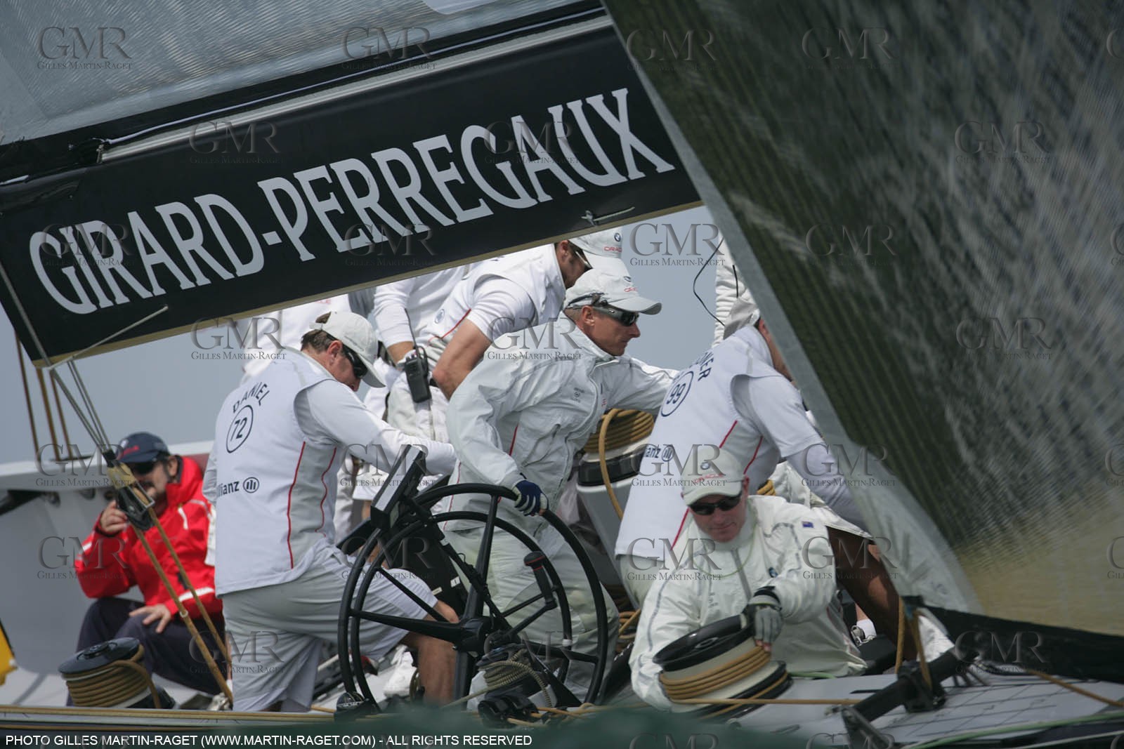 22 04 2007-Valencia (Spain)- 32nd America's Cup - Louis Vuitton Cup - RR1 - Day 7 - BMW ORACLE Racing