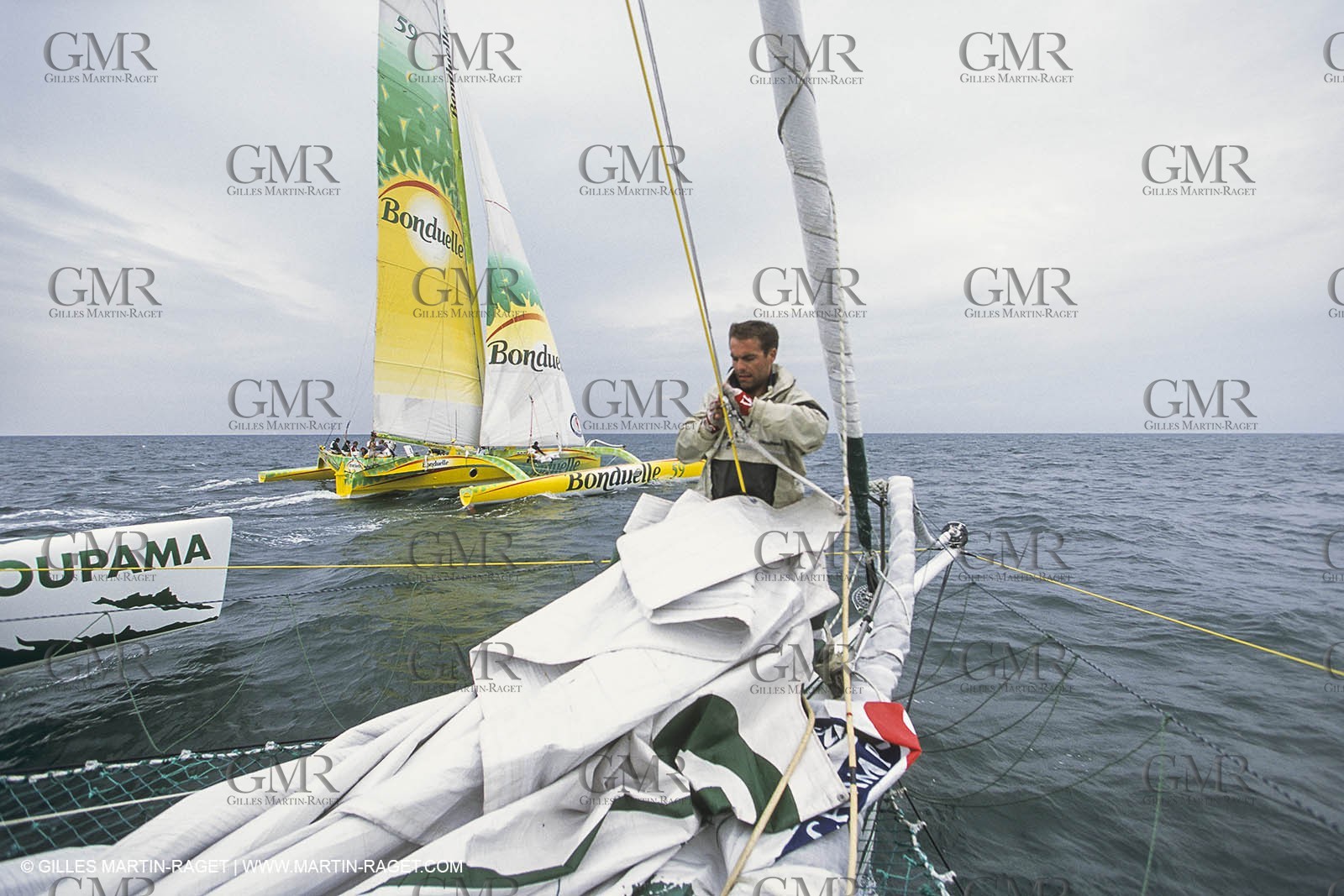 Yacht Racing, Multihull, ORMA 60, Franck Cammas, Groupama