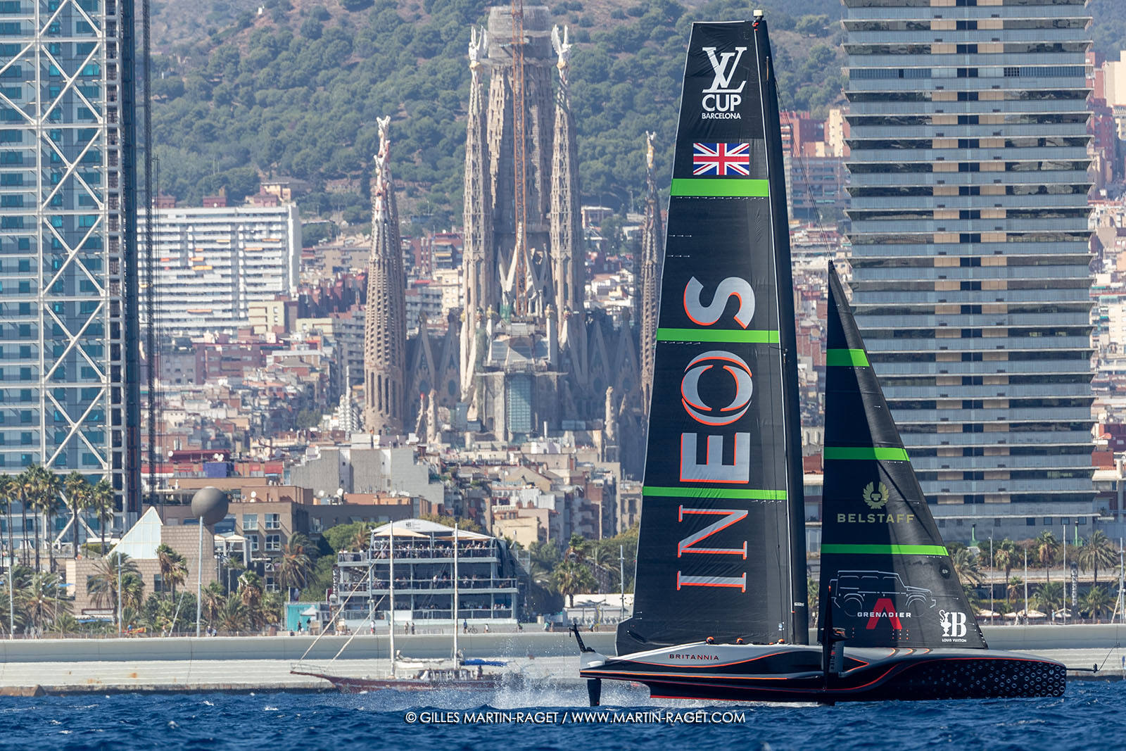 16 09 2024, Barcelona (ESP), 37th America's Cup, Louis Vuitton Cup Semi-final, Race Day 2