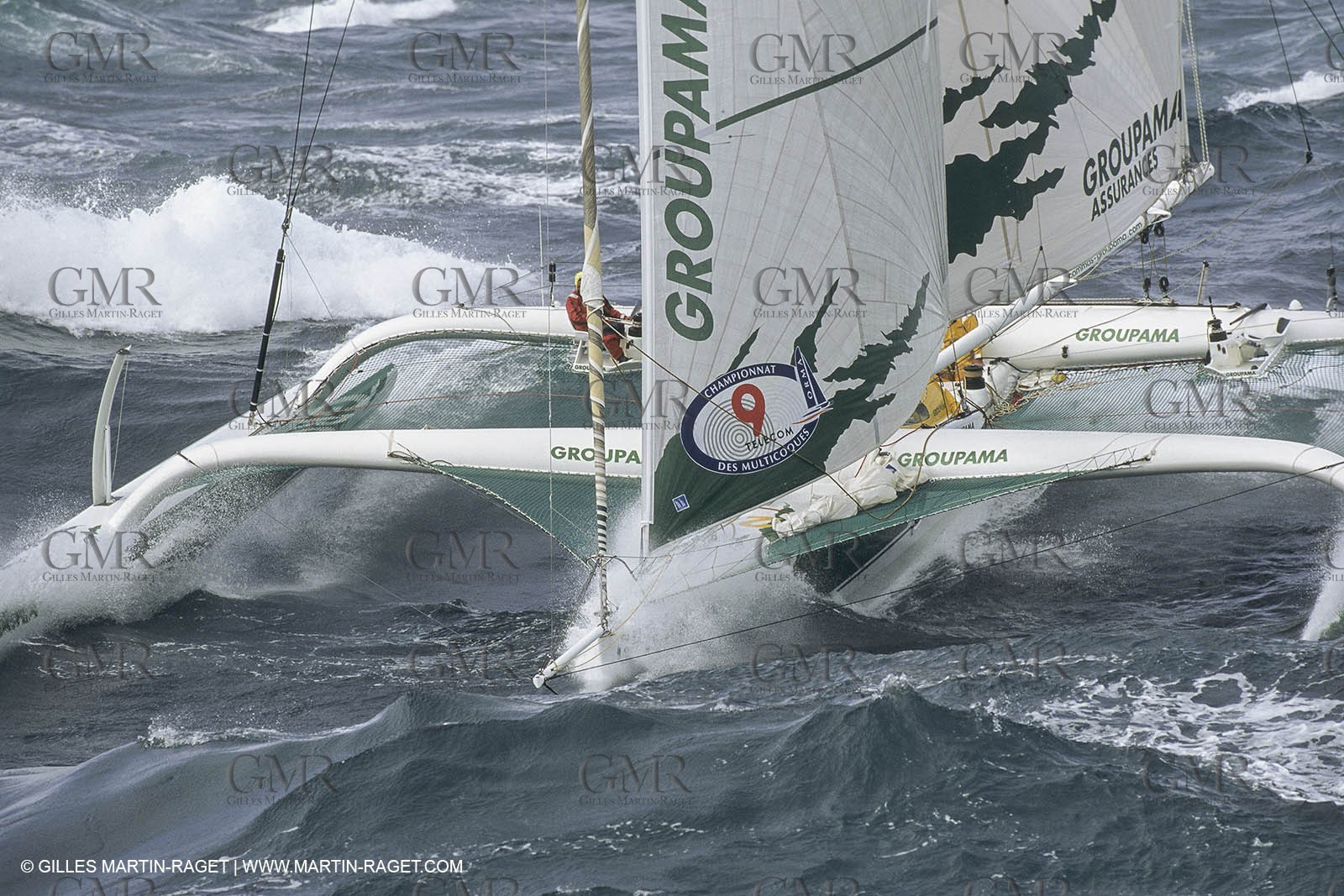 Yacht Racing, Multihull, ORMA 60, Franck Cammas, Groupama