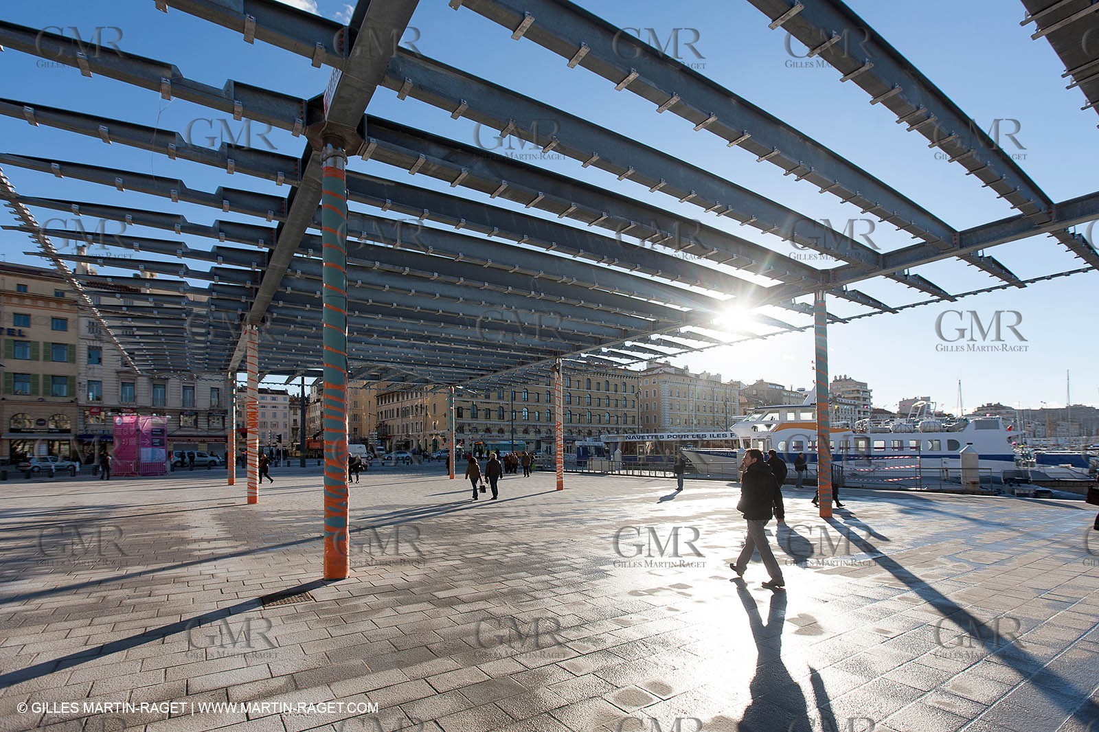 11 01 2013 - Marseille (FRA,13) - Marseille Provence 2013, Capitale européenne de la Culture, Aménagement du Vieux Port