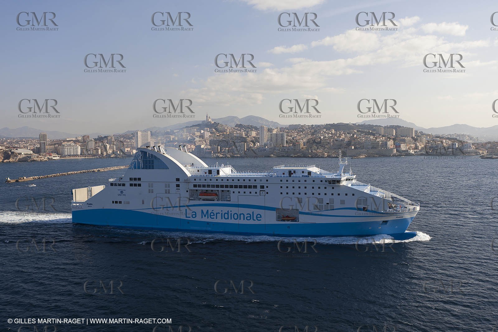 14 01 2012 - Marseille (FRA,13) - La Meridionale shipping company - the Piana off Marseille and the Calanques