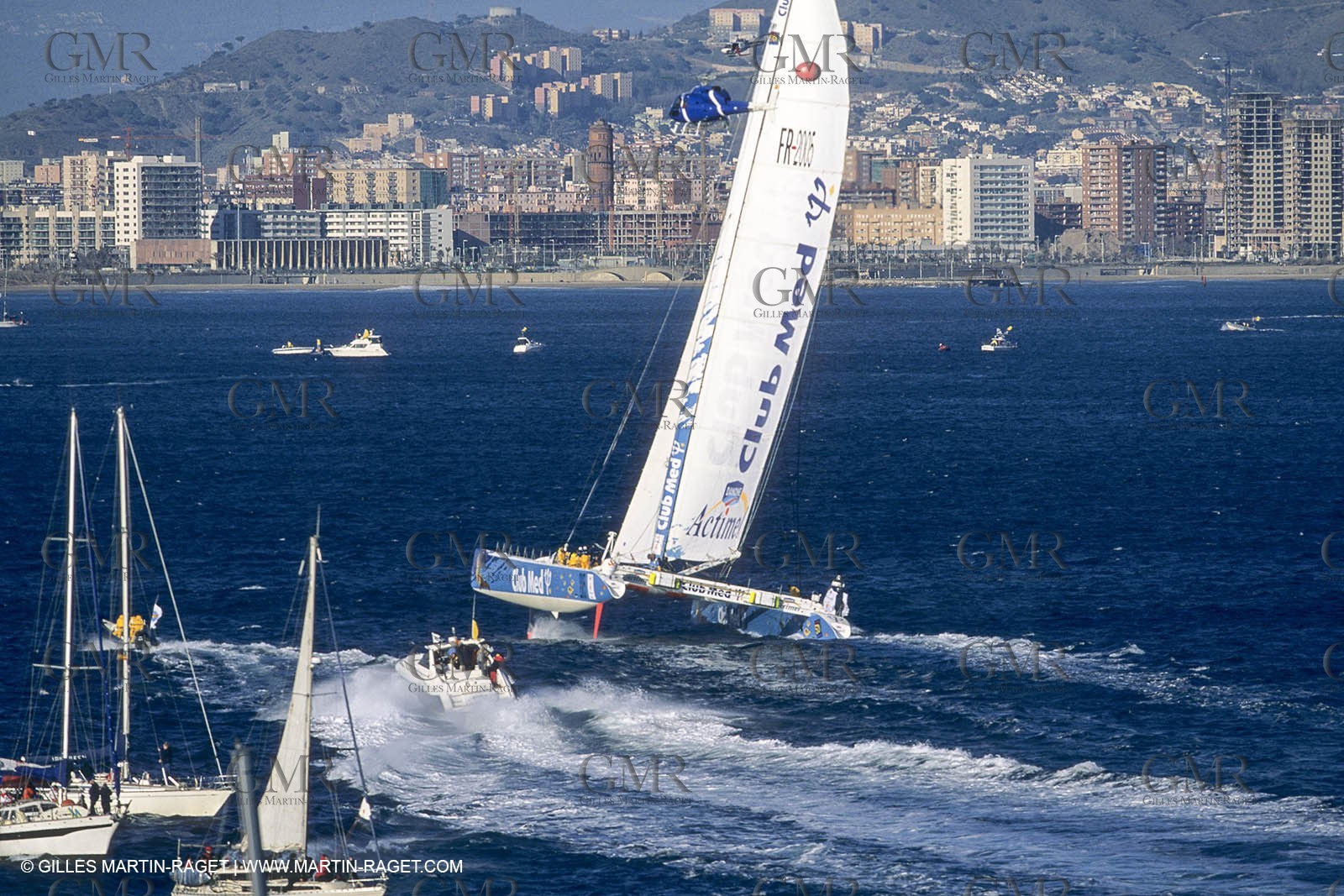 Sailing, OffshoreRacing,maxi Multihulls,  The Race
