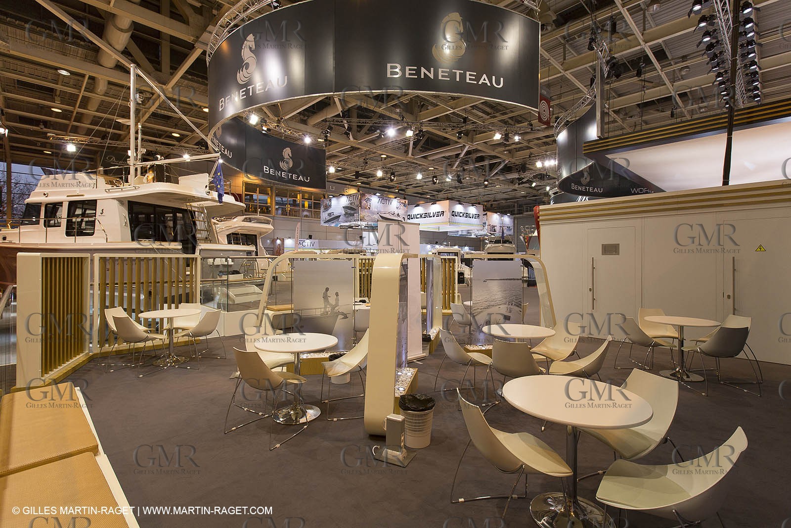 10 12 2013 - Paris (FRA,75) - Salon Nautique de Paris - Stand Beneteau