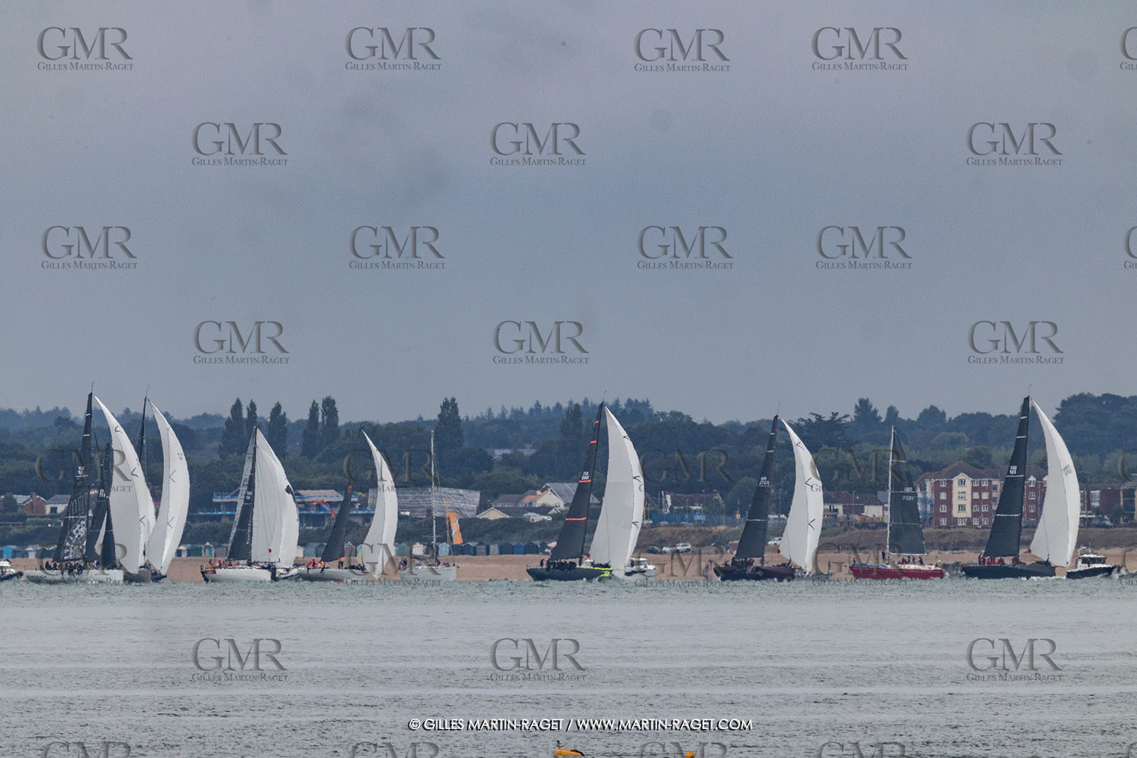 19 07 2025, Cowes (UK, IOW), Admiral's Cup 2025, Channel Race Start