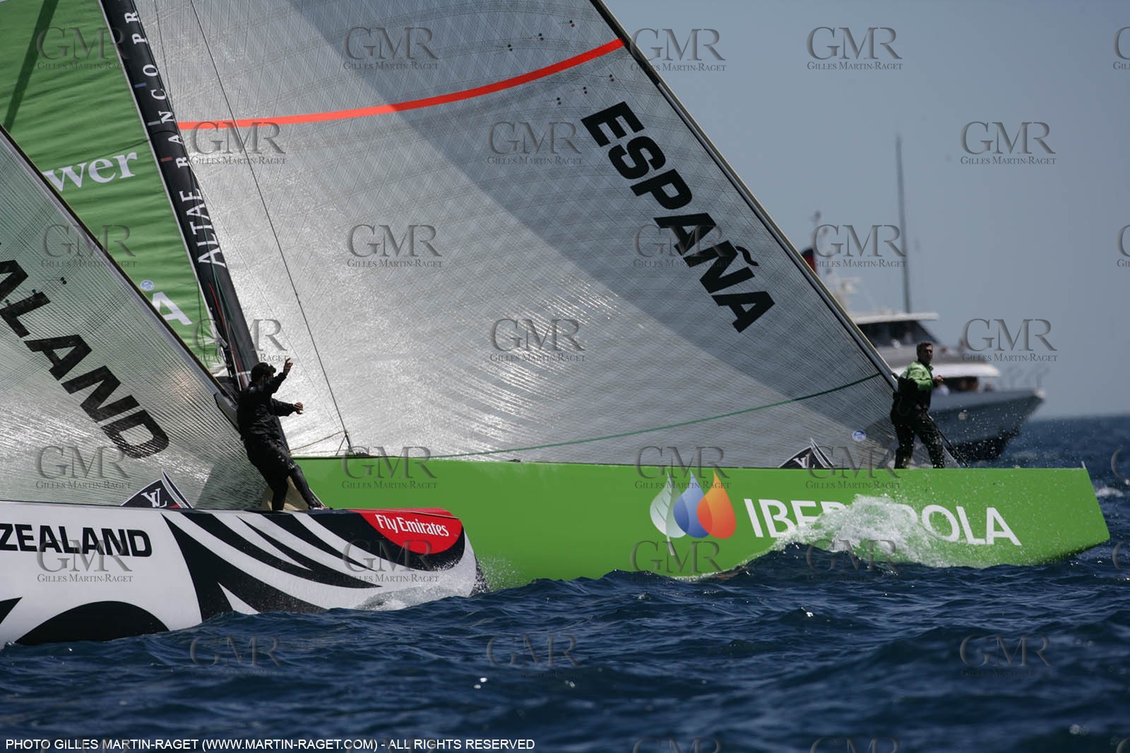 14 05 2007-Valencia (Spain)- 32nd America's Cup - Louis Vuitton Cup - Semi-final - Day 1 - BMW ORACLE racing