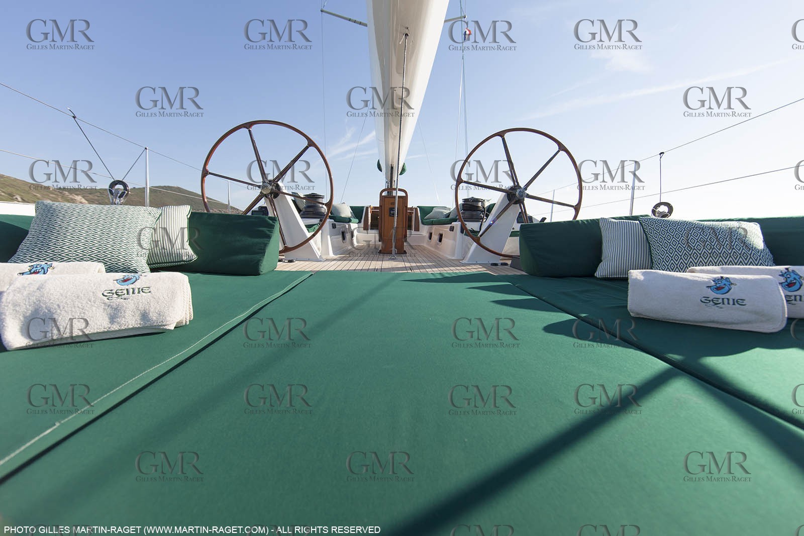 25 06 2015, Saint Tropez (FRA,83) , Sailing, Super yachts, Wally, Genie of The Lamp