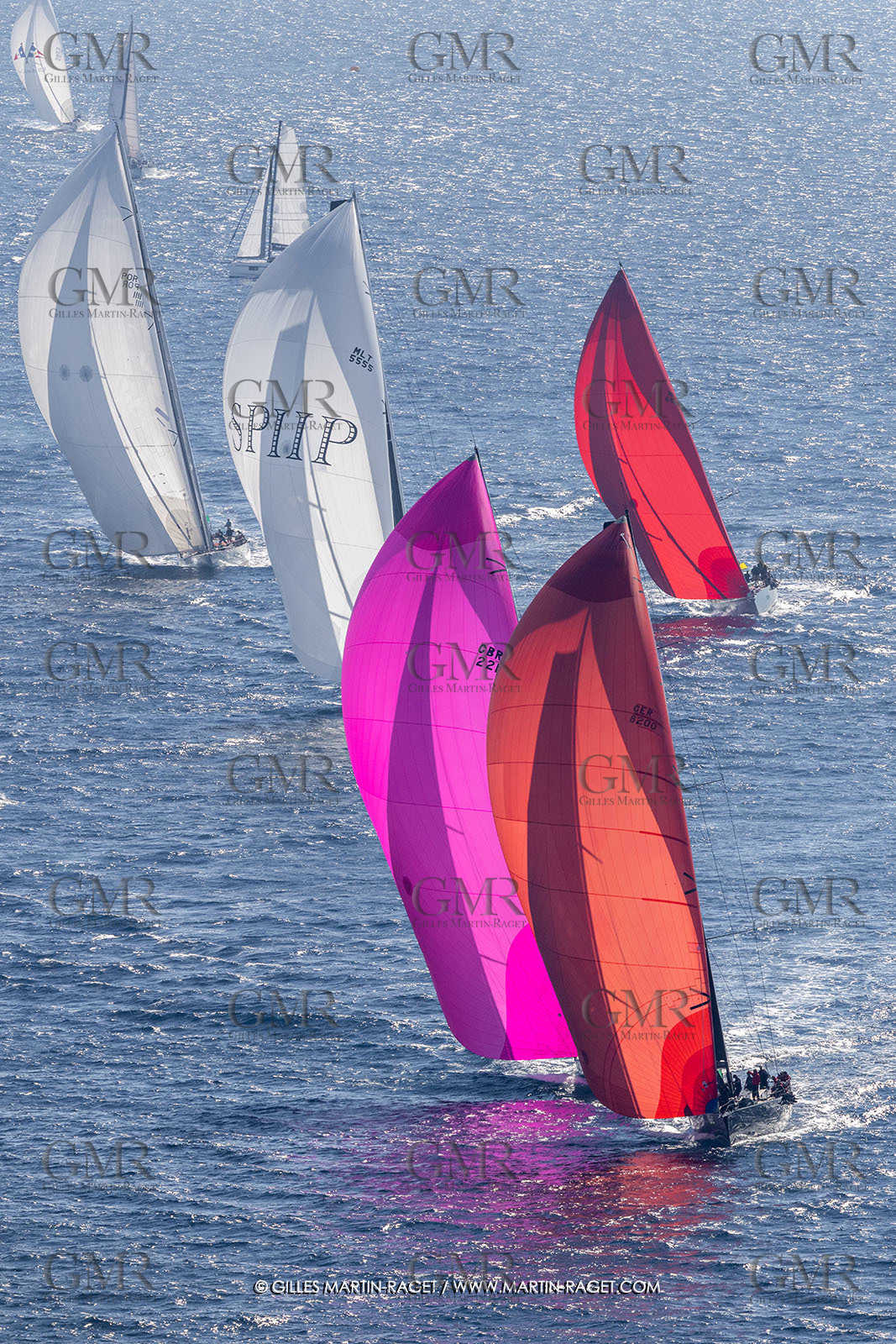 04 10 2025, Saint-Tropez (FRA), Les VoIles de Saint-Tropez 2025, Race Day 6