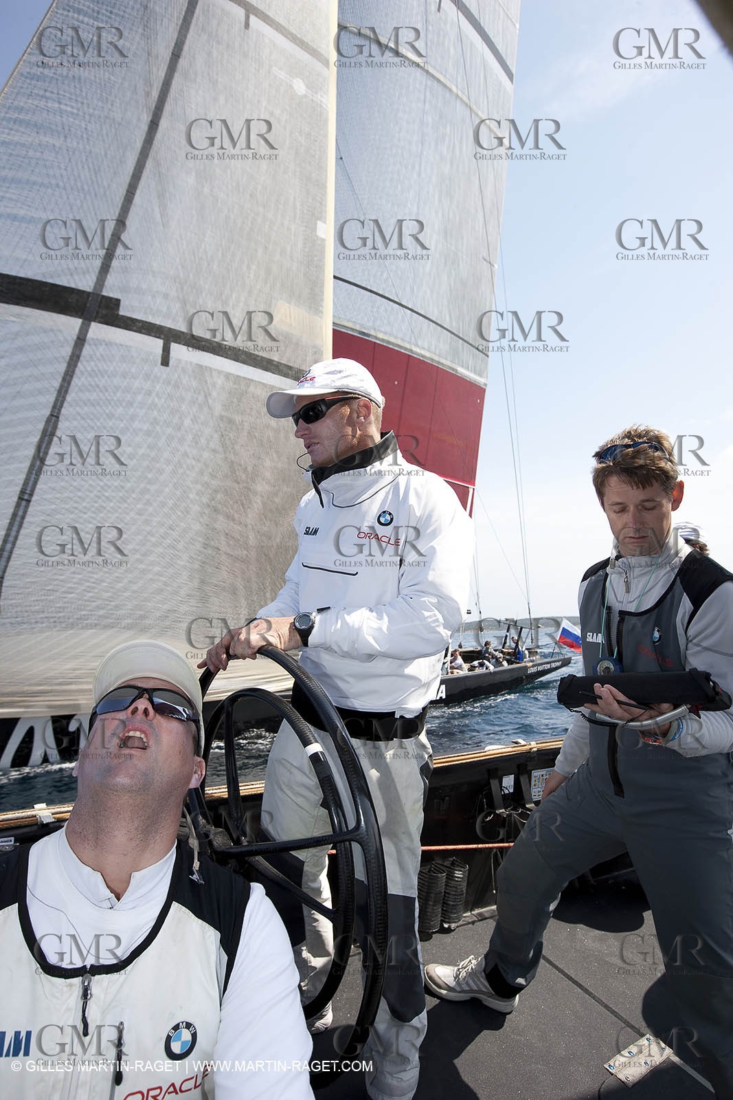 19 05 2010 - La Maddalena (ITA, Sardinia) Louis Vuitton Trophy - BMW ORACLE Racing - Training