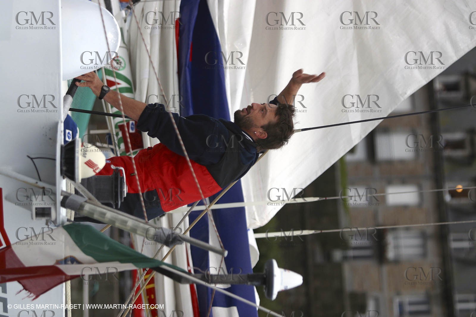 Route du Rhum 2002 - Saint Malo - ORMA 60' Trimarans Start