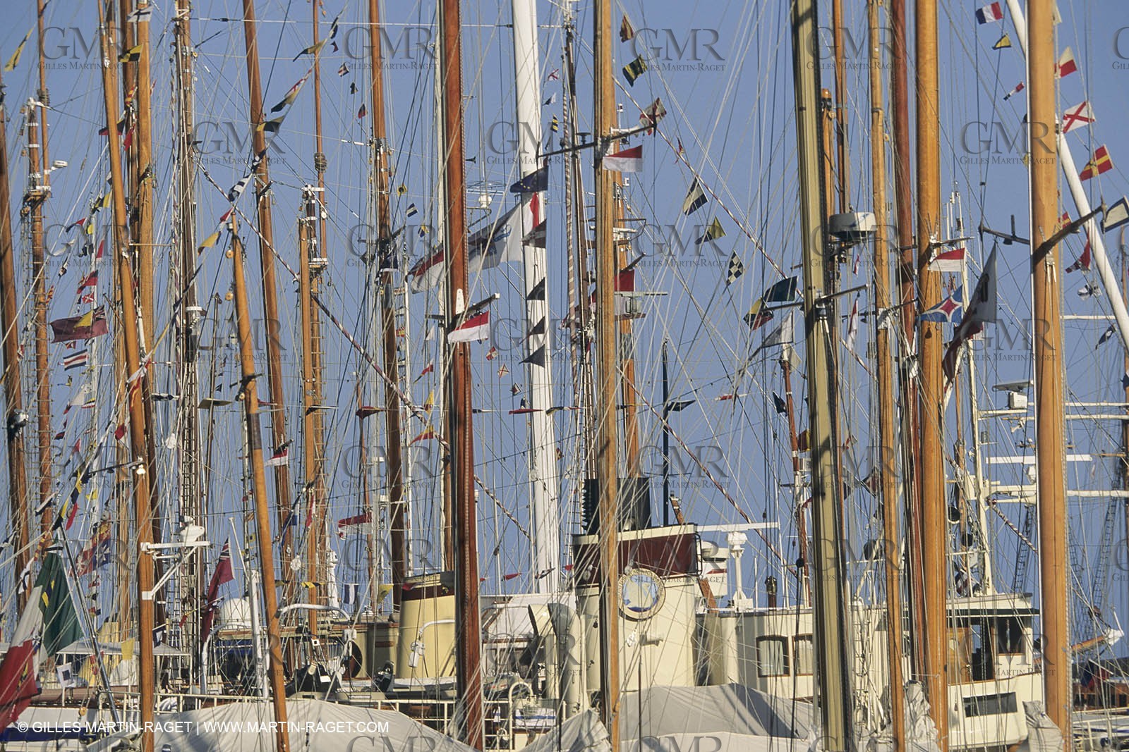 Sailing, shore and dock ambiances, Monaco Classic Week