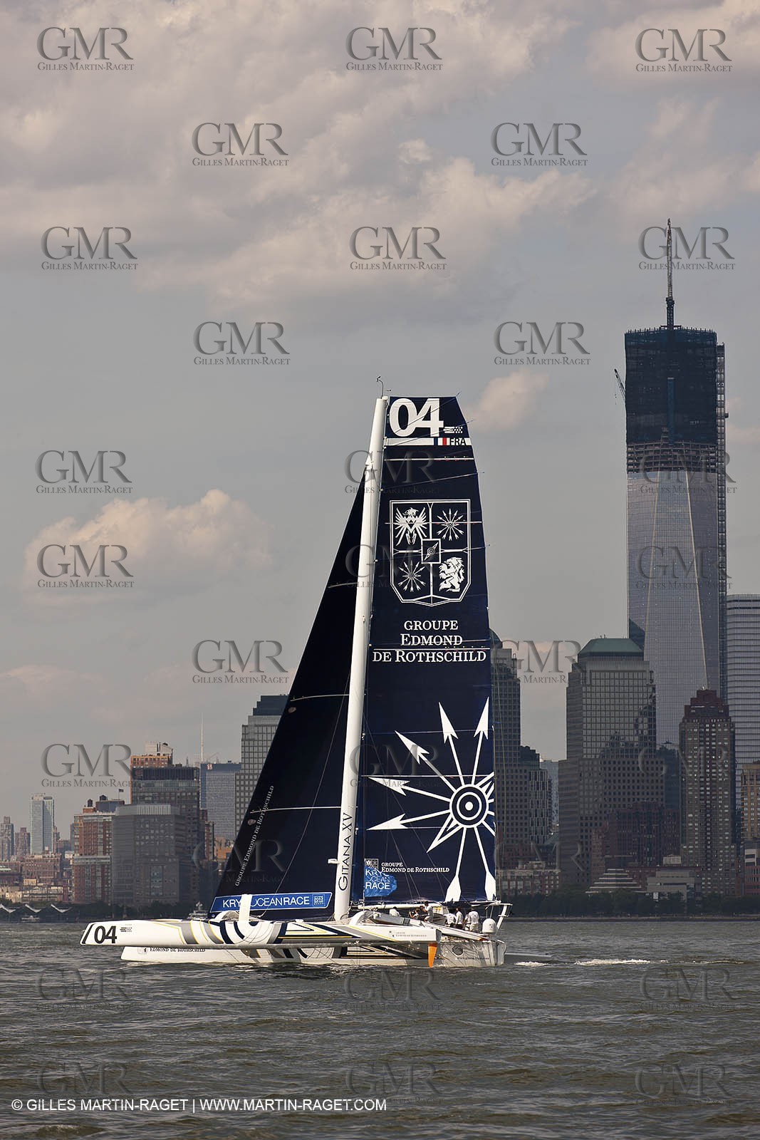 03 07 2012 - New York (USA, NY) - Krys Ocean Race prologuie - arrival in New York