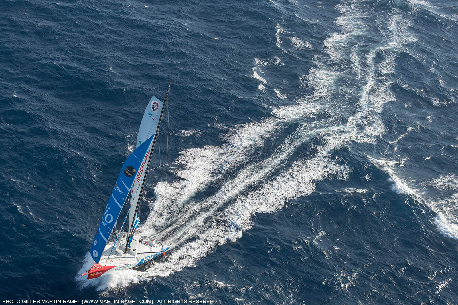 13 07 2017, Port Camargue (FRA,30), Transat Jacques Vabre 2017, Bastide Otio (Kito de Pavant, Yannick Bestaven), offshore trainings