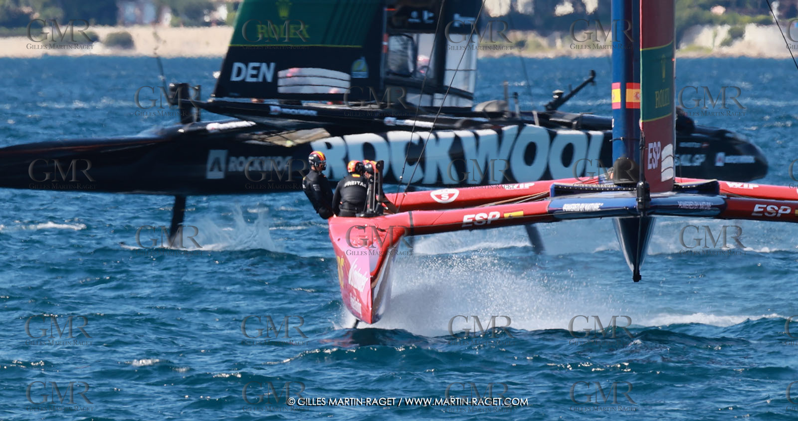 10 09 2025, Saint-Tropez,(FRA), Rockwool SailGP France Saint-Tropez, Race Day 1