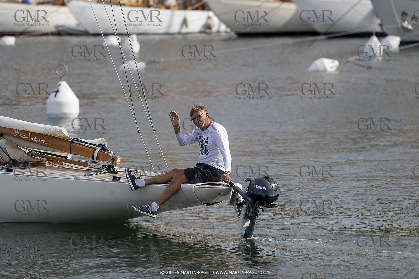02 10 2022, Saint-Tropez (FRA,83), Voiles de Saint-Tropez 2022,  entraînement des maxis, William Borel
