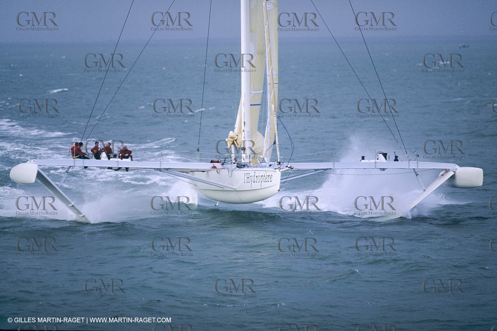 Sailing, Overall speed record attempt, L'Hydroptère