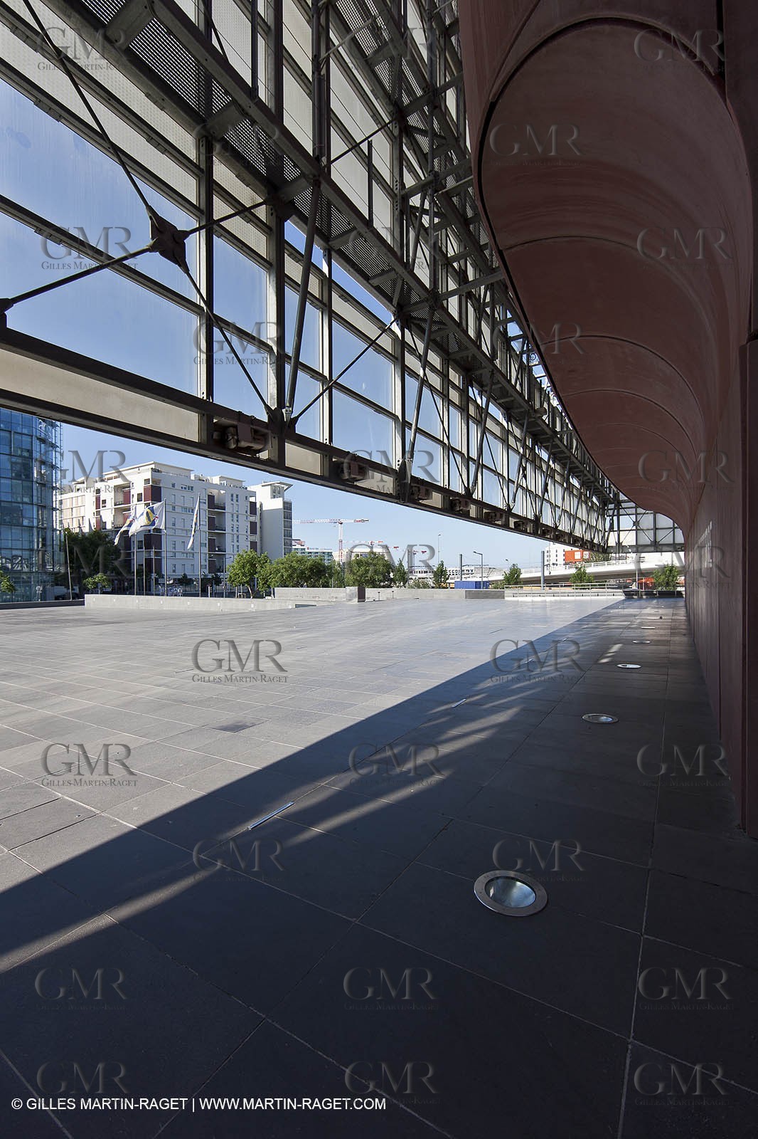 09 06 2012 - Marseille (FRA,13) - Euromeditérranée neighborood - Departemental archives Builgin Gaston Deferre
