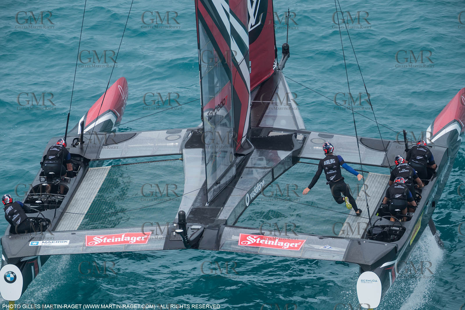 01 06 2017 - Bermuda (BDA) - 35th America's Cup Bermuda 2017 - Louis Vuitton America's Cup Qualifiers, Day 6