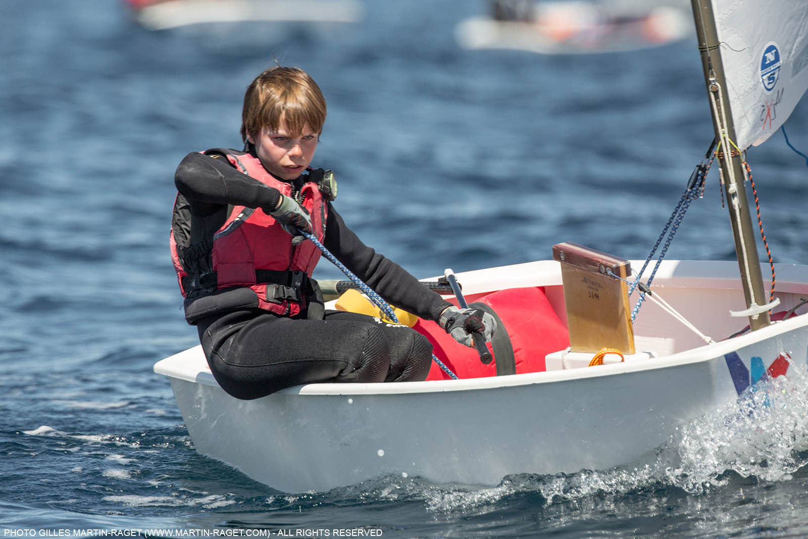 14 04 2016, Marseille (FRA,13), SNIM Dériveurs, Coupe Internationale de Printemps Optimist, Day 4