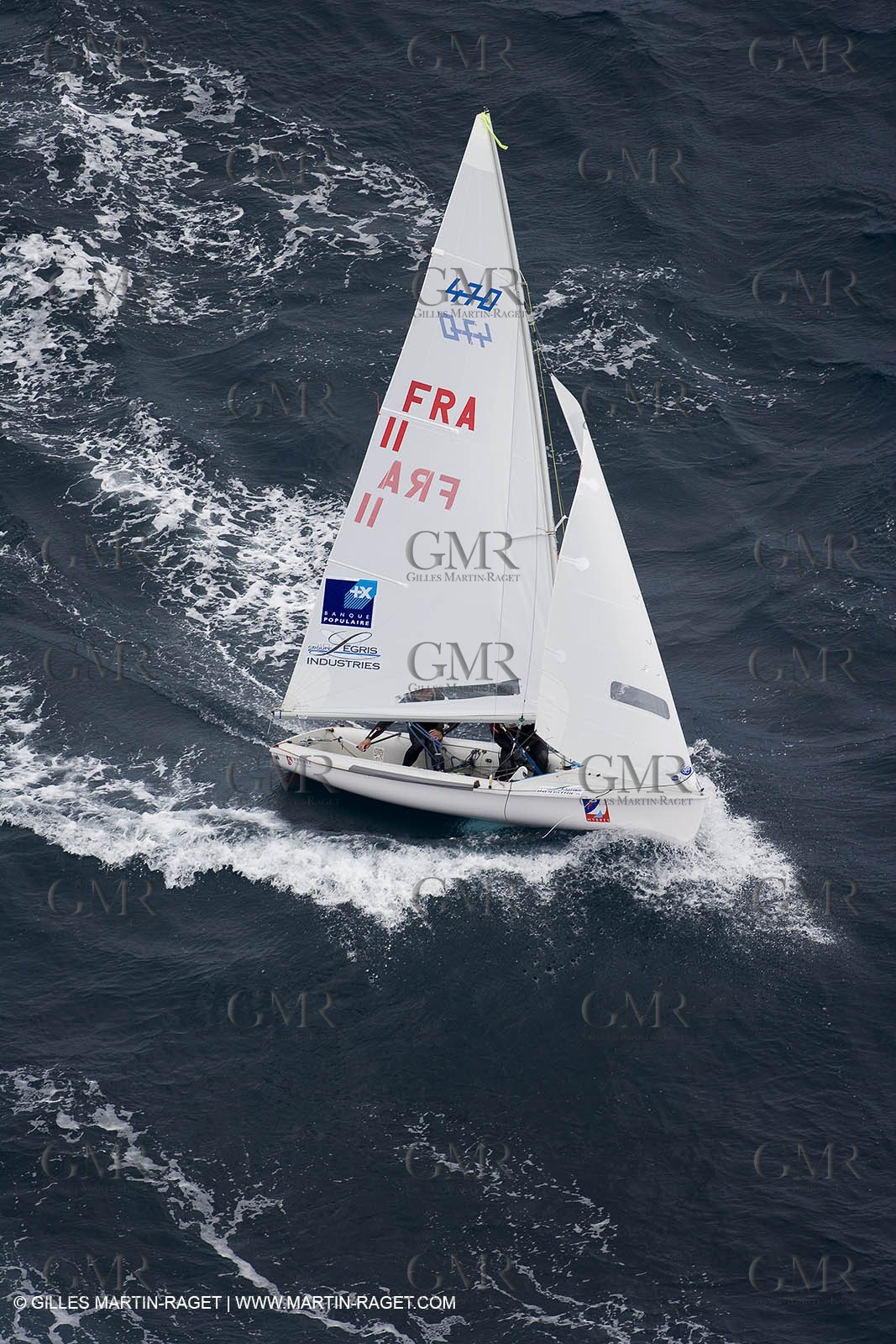 26 04 2007 - 2007 Semaine Olympique Française - Hyères (South of France) - Day 5 - Team France - 470 Homme - Bonnaud-Bonnaud