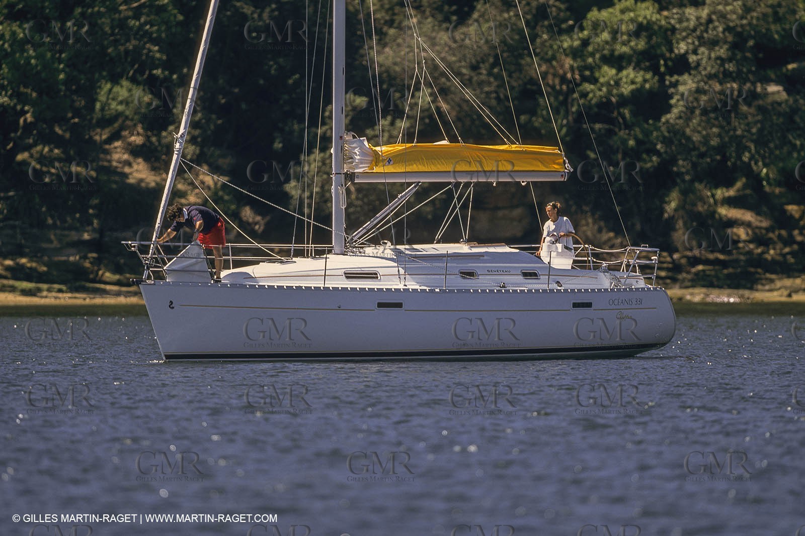 sailing, cruising, monohull at the mooring