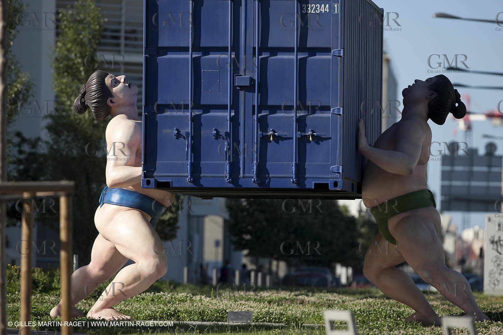 09 06 2012 - Marseille (FRA,13) - Euromeditérranée neighborood