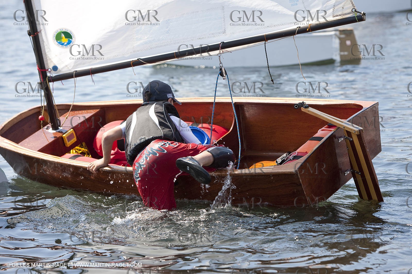 24 05 2010 - Hyères (FRA,83) - wooden optimist