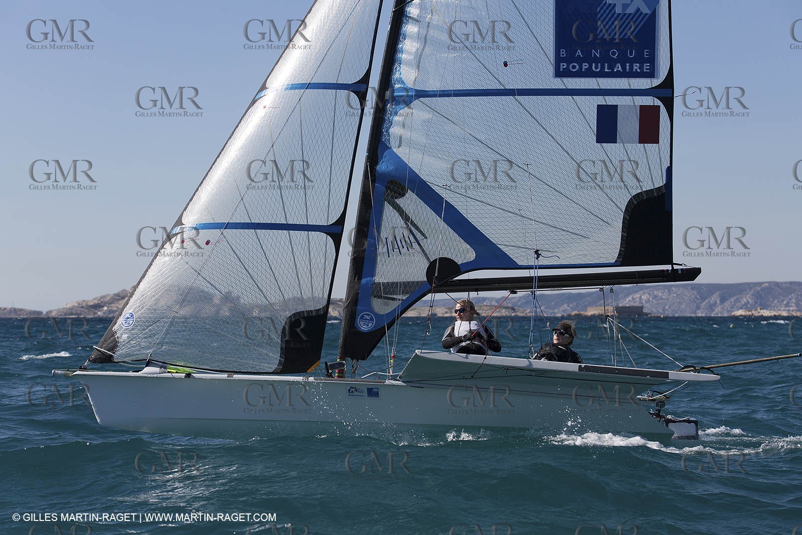 21 03 2013 - Marseille (FRA,13) - 49er FX test