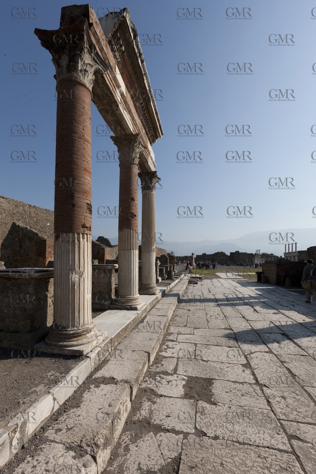 24 02 2012 - Naples (ITA) - 34th America's Cup - America's Cup World Series Naples 2012 - Naples Preview - Pompei roman ruins